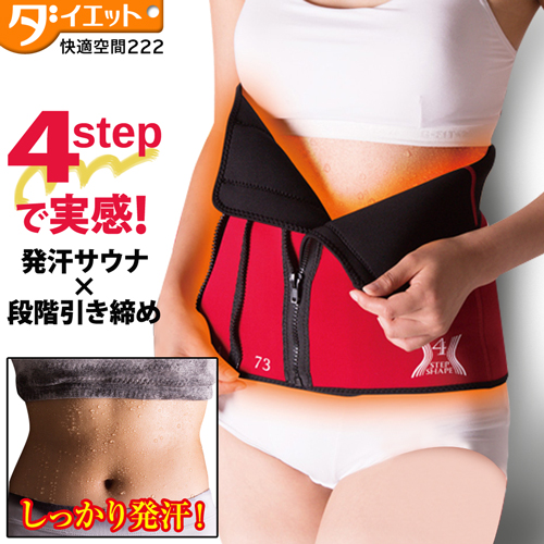 薄型4STEPシェイプ ウエスト用  【メール便送料無料】  (328272)